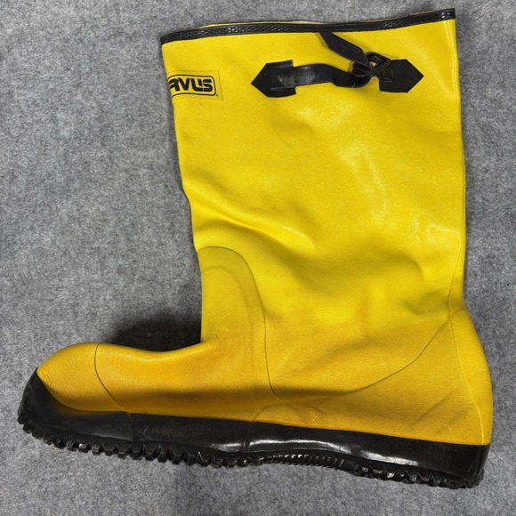 Servus A380 Overboot Size 14 Yellow Waterproof Rubber Work Boots main image 5